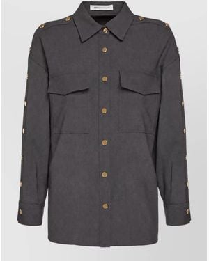 SIMONA CORSELLINI Fitted Jacket - Gray