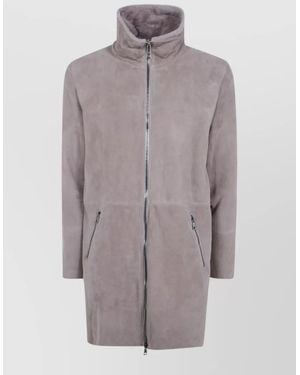 Giorgio Brato Shearling Jacket - Gray