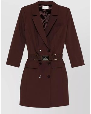 Elisabetta Franchi Mini Dress - Red