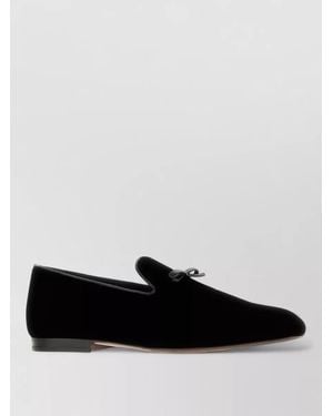 Tom Ford Velvet Loafers - Black