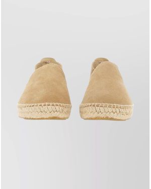 Manebí Logo Espadrilles With Braided Jute Sole - Natural