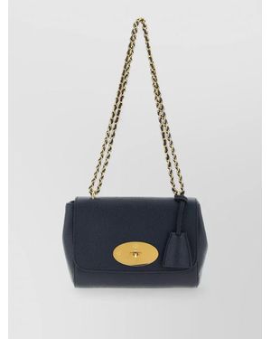 Mulberry Lily Small Shoulder Bag Chain Strap - Blue