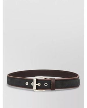 Our Legacy Leather Belt - Grey