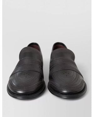Dolce & Gabbana Leather Loafer Dress Shoes - Black