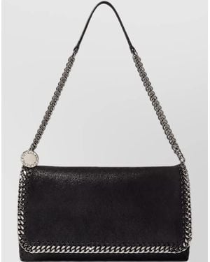 Stella McCartney Falabella Polyester Clutch Bag - Black