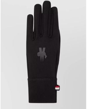 Moncler Technical Jersey Active Grip Nylon Gloves - Black
