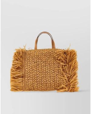 Etro Cotton Shoulder Bag - Metallic