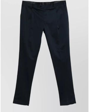 Lardini Pants Regular Drop Pleated Design - Blue