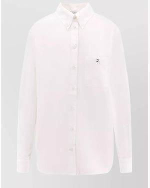 Coperni Cotton Boyfriend Shirt - Pink