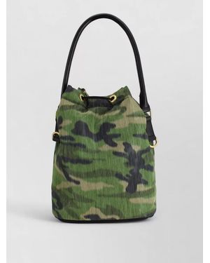 Premiata Mia Camouflage Backpack Tone Hardware - Green