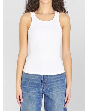 Alaïa Darts Tank Top - White