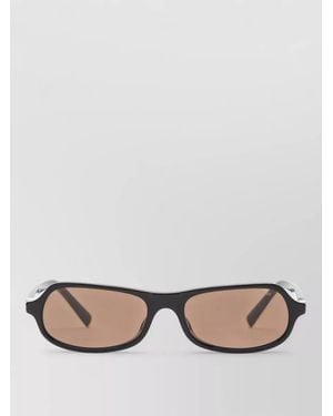 Miu Miu Rectangular Sunglasses Tone Detail Design - Multicolor
