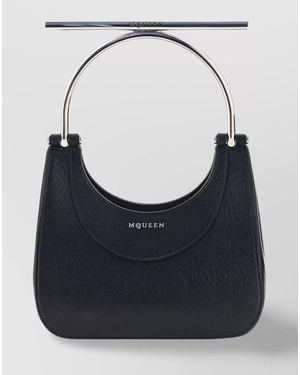 McQueen Mini Lambskin Shoulder Bag - Blue