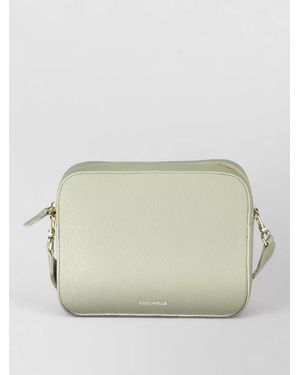 Coccinelle Leather Crossbody Bag - Grey
