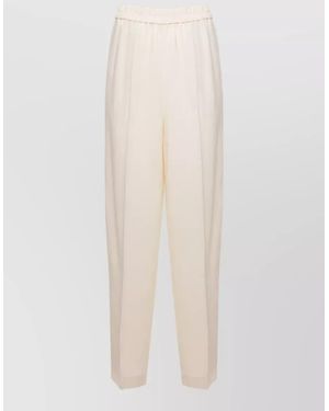 Fabiana Filippi Straight-Leg Lounge Trousers - White
