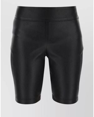 Loewe Leather Leggings - Black