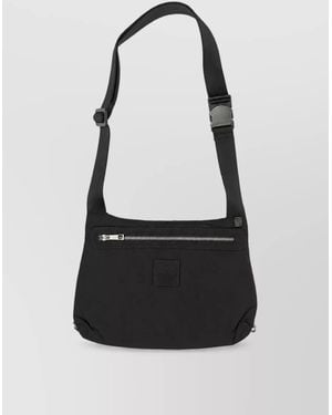 Maison Kitsuné Nylon Belt Bag - White