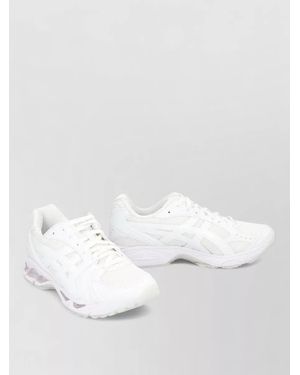 Comme des Garçons Low Top Leather Fabric Trainers - White