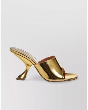 AMINA MUADDI Taylor Slipper 90 Metallic Finish