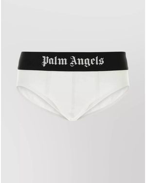 Palm Angels Stretch Cotton Brief Set - Black