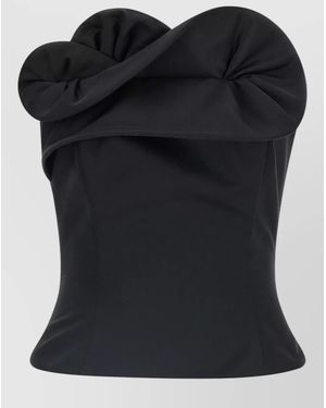 Magda Butrym Corset Top - Black