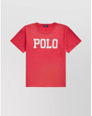 Ralph Lauren Cotton Logo T-Shirt - Red