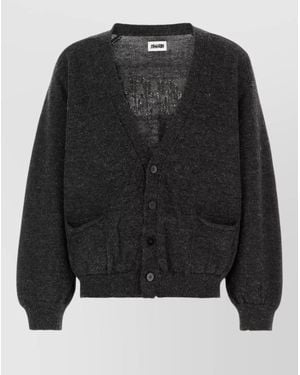 Magliano Wool Cardigan - Black