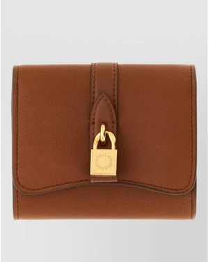 Stella McCartney Tri-Fold Wallet - Brown