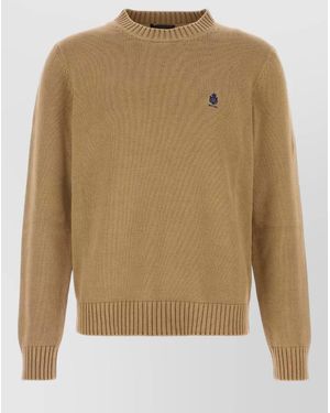 Prada Cotton Jumper - Natural