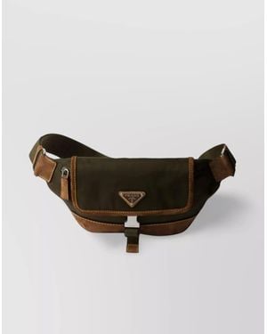 Prada Urban Nylon Belt Bag - Brown