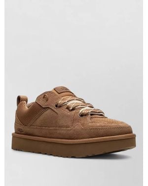 UGG Trainers Mesh Suede Panels Pull Tab - Brown