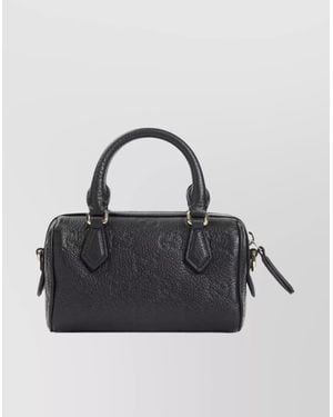 Gucci Gg Emblem Small Bag - Black