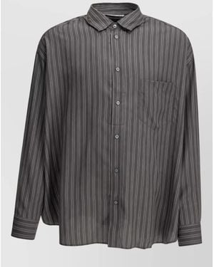 Acne Studios Lyocell Shirt - Grey