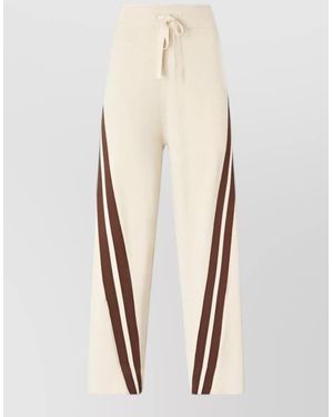 Pinko Wide-Leg Trousers - Natural