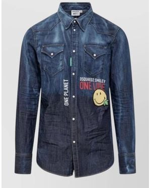 DSquared² Denim Shirt - Blue