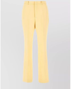 Gucci Wool Tailored Trousers - Yellow