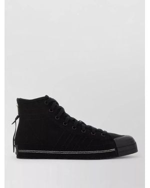 Y-3 Nizza Hi Canvas Trainers Ankle Length - Black