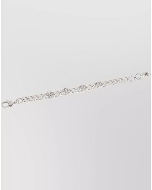 McQueen Metal Skull Chain Bracelet - Multicolour