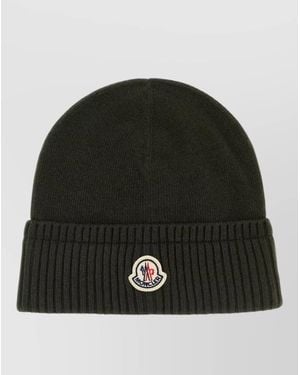 Moncler Cashmere Beanie - Black
