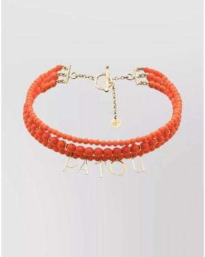 Patou Beaded Necklace - White
