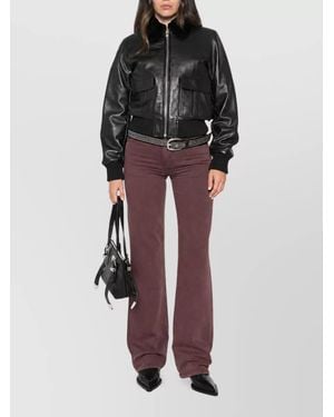 Jacob Cohen High-Rise Straight-Leg Denim Jeans - Multicolor