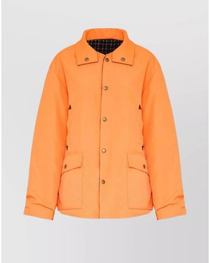 Maison Margiela Padded Oversized Jacket - Orange