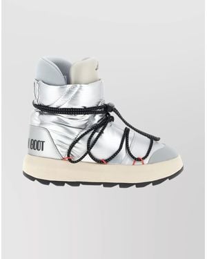 adidas Originals Textile Ankle Boots - Metallic