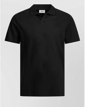 NN07 Organic Cotton Polo Shirt - Black
