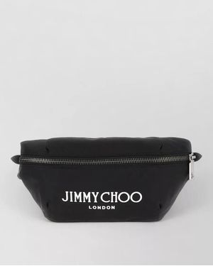 Jimmy Choo Nylon Belt Bag - Black
