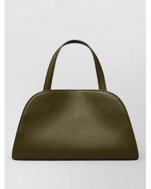 Tory Burch Romy Small Leather Shoulder Bag - Green