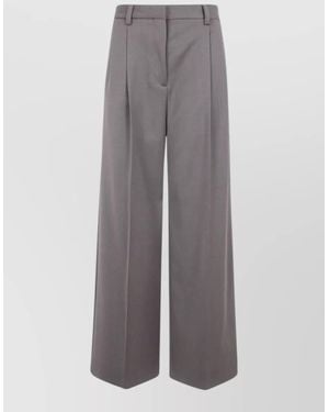 Filippa K Wool Suit Pants - Gray