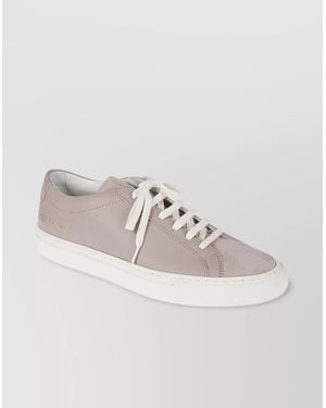 Common Projects Leather Low-Top Trainers - Grey