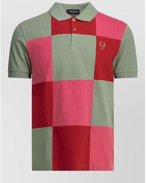 Comme des Garçons Fred Perry Shirt Polo Colour Block