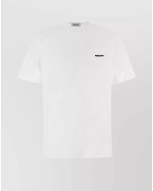 Ambush Cotton Ribbed Loose-Fit T-Shirt Set - White